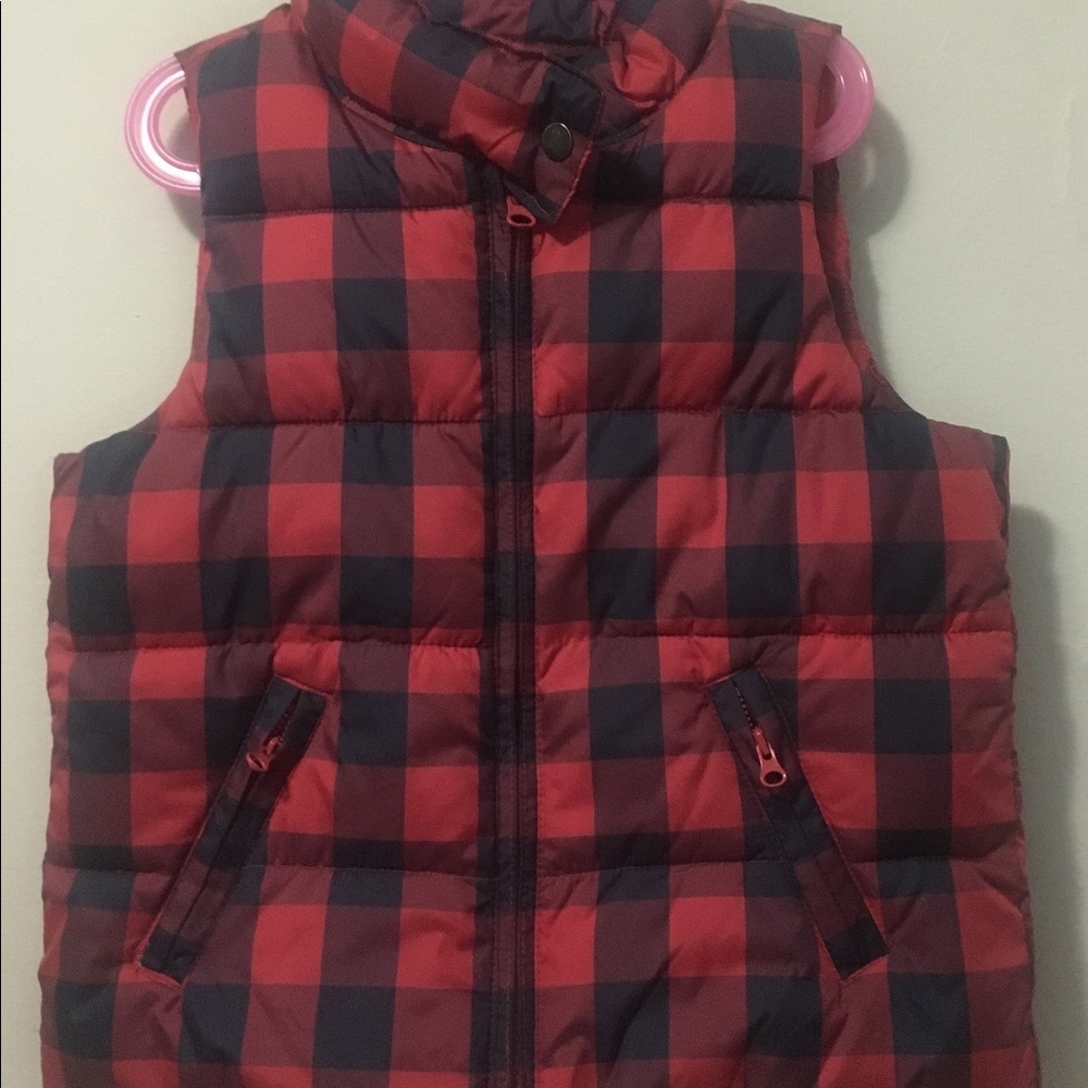 Gap plaid vest
